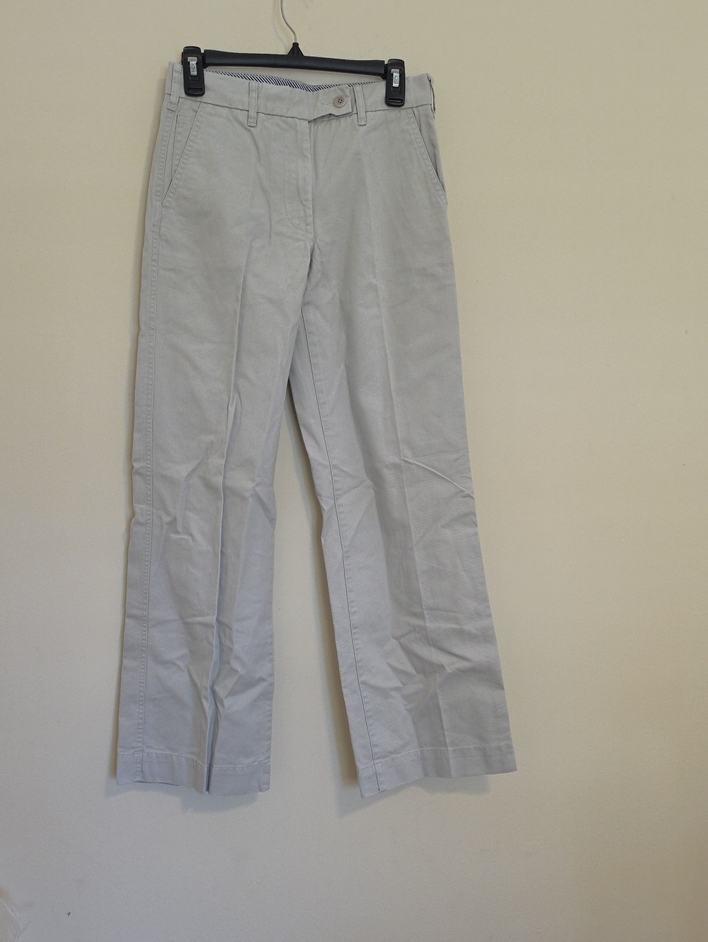 J. Crew Women's Light Gray Chino Pants